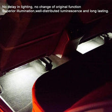 4Pcs LED Footwell Lights Interior Light with Wiring Harness OEM 4E0947415A 4E0947415 Fit for A3 A4 A5 A6 A7 A8 Q3 Q5 Q7