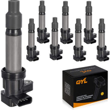 QYL 8Pcs Ignition Coil Pack Replacement for Buick Lucerne Cadillac SRX STS XLR DeVille Pontiac Bonneville V8 4.6L UF564 12594176 12670154 099700-0940 C564