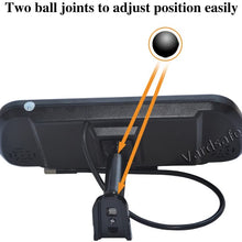 Vardsafe VS7067R Replacement 7 Inch Rear View Mirror Monitor & Brake Light Reverse Backup Camera for GMC Savana/Chevy Express 1500 2500 3500 Van (2003-2019)