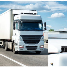 Pyle PLCMTR72 Weatherproof Rearview Backup Camera and Monitor Video System for Bus, Truck, Trailer and Van (2 Cams, 7'' Monitor, Dual DC 12-24V), Black