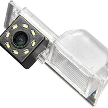 HD 720p Backup Camera Waterproof Rear-View License Plate Rear Reverse Parking Camera for Envision Encore Aveo 2012 Trailblazer 2012 Cruze 2012 Opel Mokka 2012 SRX CTS