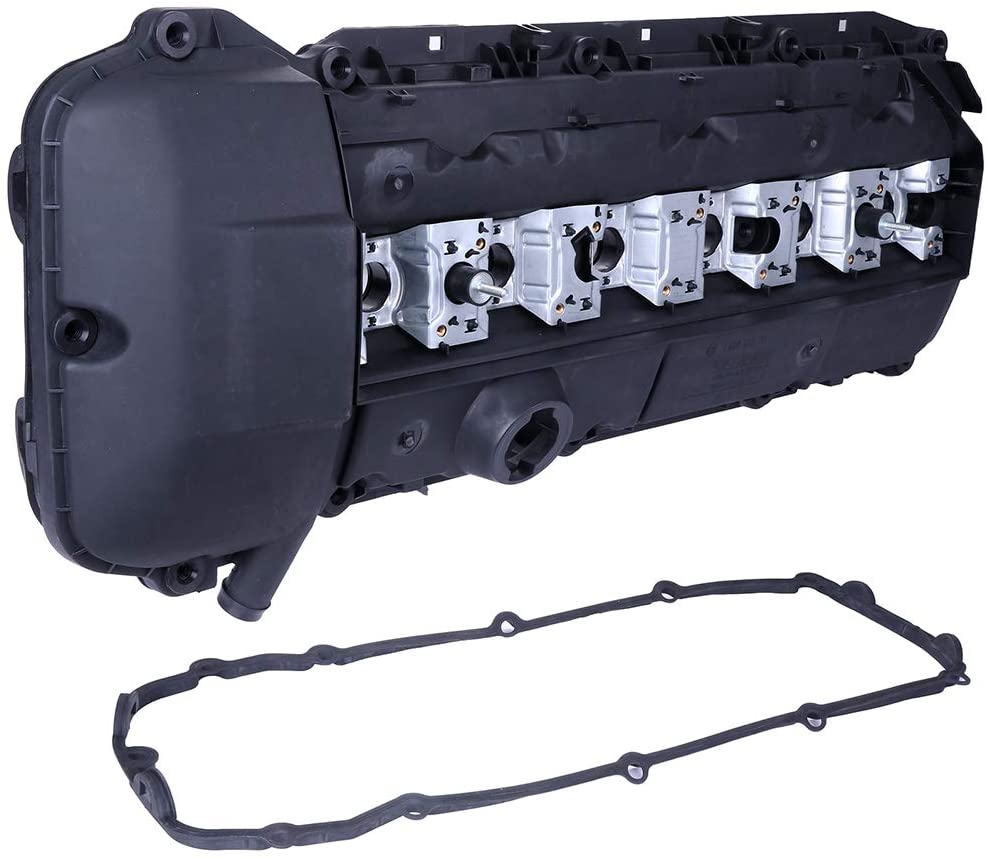 AUTOMUTO 11127512839 Engine Valve Covers Gaskets 11120030496 Compatible with 2002-2006 for BMW 325i 525i E46 E60 Z4 X3 X5 E53 11121437395 Valve Cover Gasket Set 11127512840