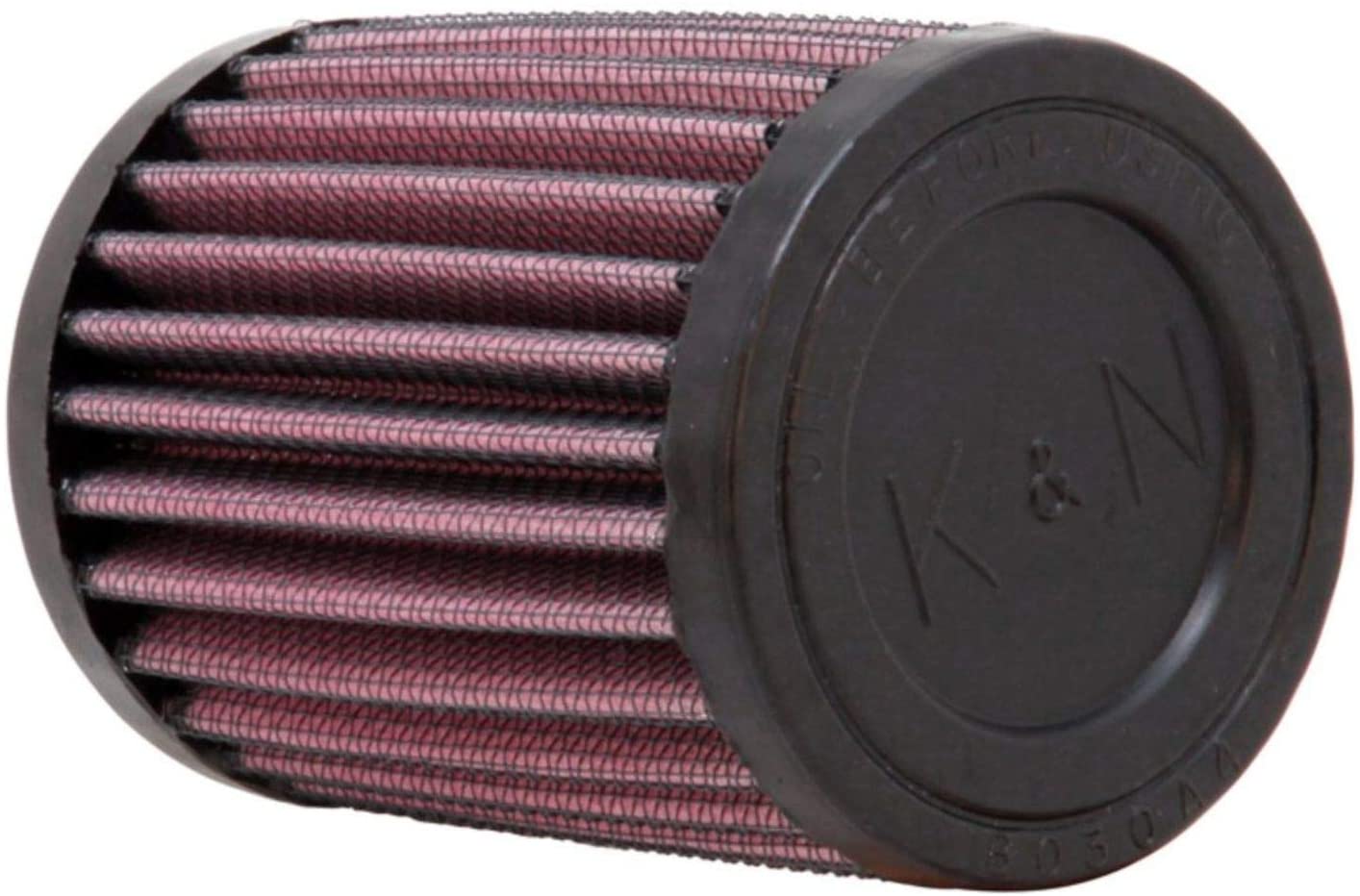 K&N Universal Clamp-On Air Filter: High Performance, Premium, Washable, Replacement Engine Filter: Flange Diameter: 1.5 In, Filter Height: 4 In, Flange Length: 0.625 In, Shape: Round, RU-0160
