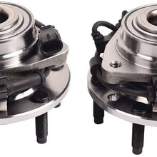 Bapmic 2PCS 513188 Front Wheel Hub Bearing Assembly for Chevrolet Trailblazer EXT GMC Envoy XL XUV 6 Lugs w/ABS
