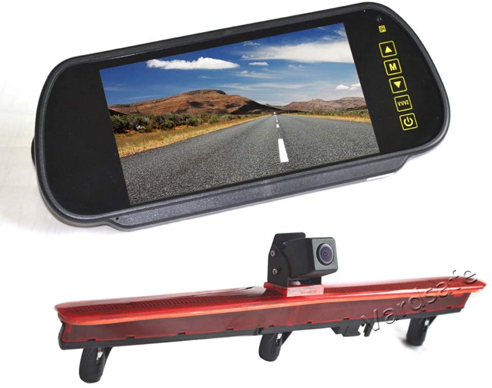 Vardsafe VS597K Brake Light Parking Rear View Camera Kit for Volkswagen VW Transporter T5 Van/Caravelle/Multivan