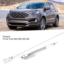 Car Oil Dipstick,Stainless Steel Flexible Engine Oil Level Measure Accessory Fit for Ford 260 289 302 SB