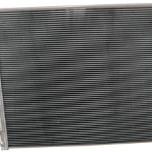 OzCoolingParts 08-16 Ford F-Series Radiator, 2 Row Core Aluminum Radiator for 2008-2016 2009 2010 13 14 15 Ford F250 F350 Super Duty 5.4L 6.2L 6.8L