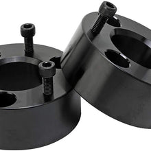 AA Ignition Leveling Kit Front 3 Inches, 2 Inches Rear - Compatible with Dodge Ram 1500 2009-2018 4WD 4x4 - Truck 3" Strut Lift Spacer Set Front 2" Rear -Forged Aircraft Billet Aluminum Construction