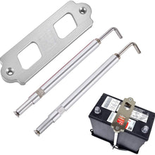 Kyostar J Hook Battery Tie Hold down bolts For Honda Civic Acura Integra Black