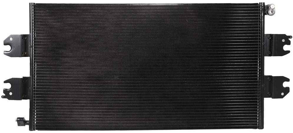 Aintier AC A/C Condenser 3887 Replace Fit for 2003 2004 2005 2006 2007 2008 2009 2010 2011 Express G-MC Savana