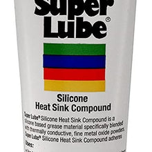 Super Lube 98003 Silicone Heat Sink, 3 oz Tube, White