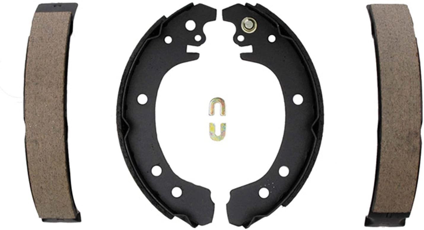 ACDelco 17801B Professional Bonded Rear Drum Brake Shoe Set