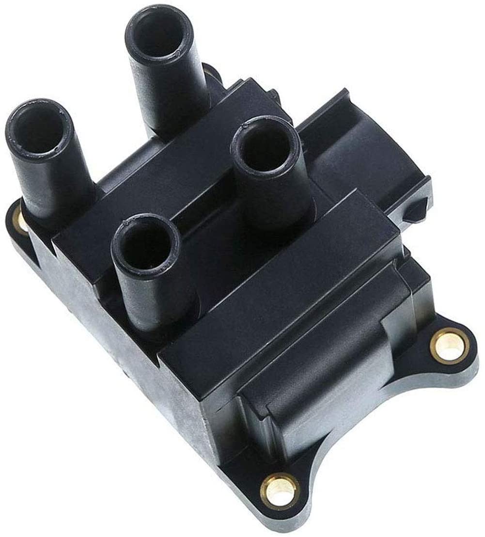 A-Premium Ignition Coil Pack Replacement for Ford Escape Focus Ranger Contour Fiesta Ka Mercury Mystique Mazda 6 B2300 Tribute