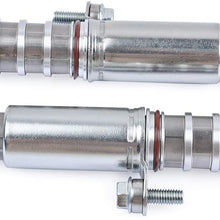 MIKKUPPA 2PCS VVT Valve Replacement for Captiva sport, Equinox Malibu, Impala, Terrain 2010-2017, Fits 12655421, 12628348, Intake & Exhaust Camshaft Position Sensor VVT Solenoid Valve