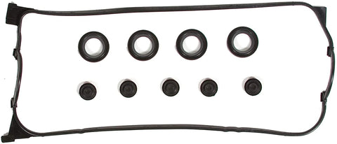 Evergreen VC4029 Compatible With 92-00 Honda Civic Del Sol VTEC SOHC 1.6L D15Z1 D16Y, D16B Valve Cover Gasket Set