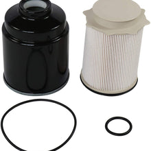 CARMOCAR Fuel Filter Water Separator Set replacement for Dodge 6.7L Cummins 2013-2017 Ram 2500 3500 4500 5500 Diesel Trucks