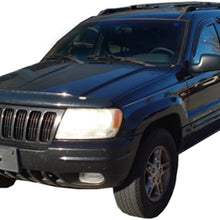 Auto Ventshade 194650 in-Channel Ventvisor Side Window Deflector, 4-Piece Set for 1999-2004 Jeep Grand Cherokee