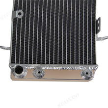 CoolingSky 2 Row All Aluminum ATV Radiator for 2003-2008 Suzuki LTZ400 Quadsport Z400 /Kawasaki KFX400 /Arctic Cat 400