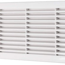 Caravan Vent Fan, RV Side Vents, ABS White Low Decibel Two Way Ventilation Durable Easy Installation for RV Camper