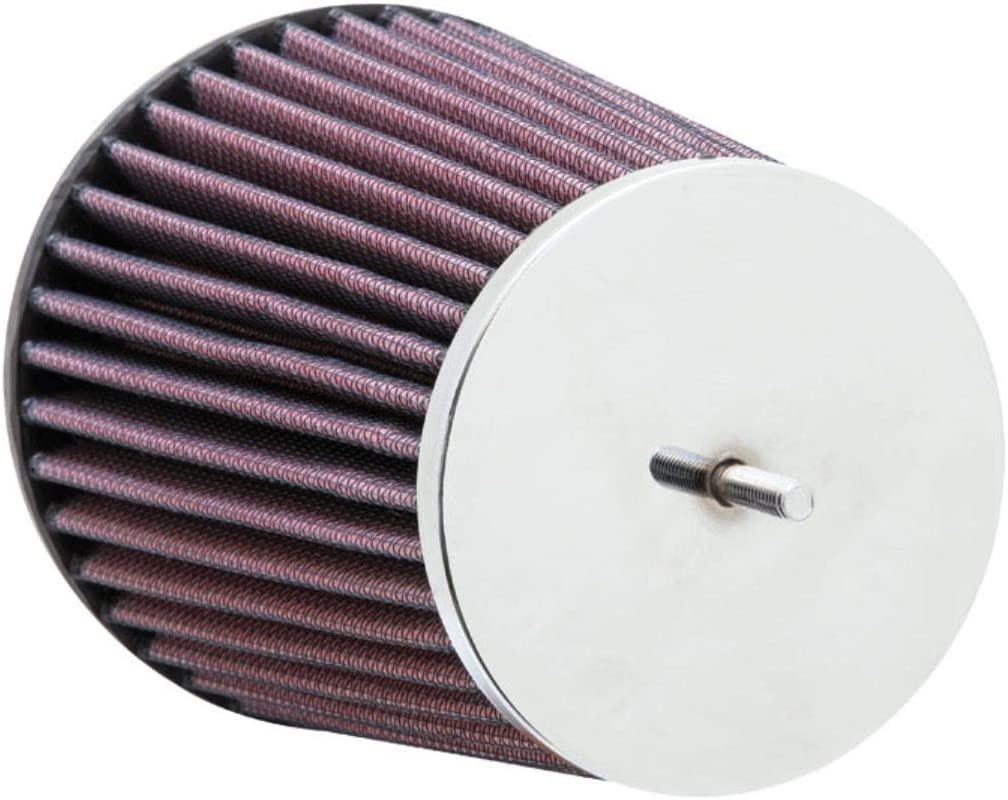 K&N Universal Clamp-On Filter: High Performance, Premium, Washable, Replacement Filter: Flange Diameter: 2.75 In, Filter Height: 5.3125 In, Flange Length: 0.8125 In, Shape: Round Tapered, RC-8340