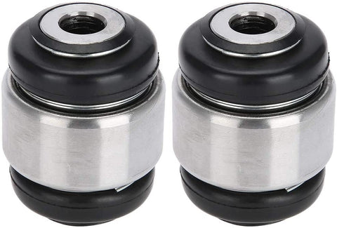 Duokon 2pcs Control Arm Rear Upper Bushing,Silver black Replacement Arm Bushing Rear Control Arm Upper Bushing for BMW E36 E46 E85 Z4 33321140345