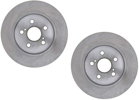 Pair Set Of 2 Rear Disc Brake Rotors Dia 259 mm For Lexus Toyota Pontiac