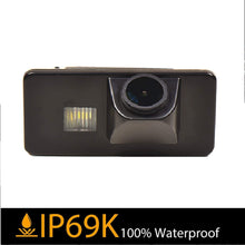 Rear Reversing Backup Camera Rearview License Plate Camera Night Vision Ip68 Waterproof for BMW 320I/328I/335I/520LI/530I/535LI/X1/X3/X5/X6/3/5/7 Series 2010-2014