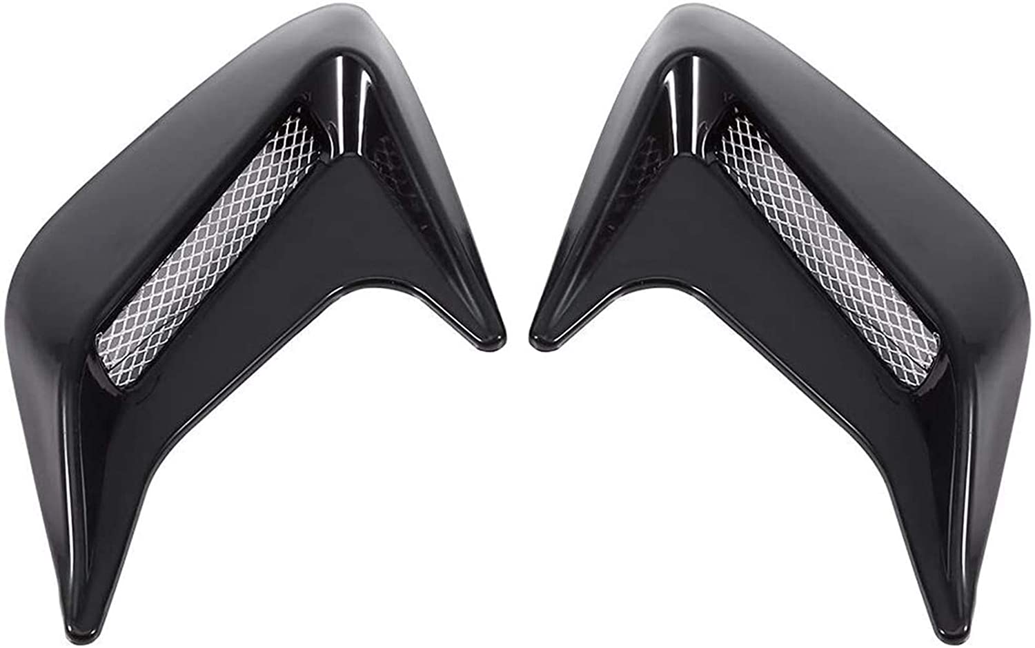 MAMINGGANG Mmgang 2X Car Decorative Air Scoop Flow Intake Hood Vent Bonnet Be Applicable DIY Style
