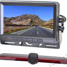 Vardsafe VS691M Brake Light Parking Rear View Reversing Camera & 7 Inch Monitor for Volkswagen Crafter Van 2017 2018 2019