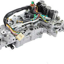 Qiilu Transmission Valve Body, Transmissions Drive Train Replacement Transmission Valve Body Computer Solenoid Assembly Fit for NISSAN ALTIMA DUALIS MURANO SENTRA TEANA TIIDA VERSA RE0F09A JF010E