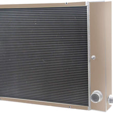 OzCoolingParts 121725C1 Radiator, 5 Row Core Full Aluminum Radiator for New International Tractor 766 886 966 986 1066 1086 1466 1486 +, 71611C1, 121725C1