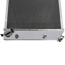 CoolingSky 3 Row Full Aluminum Radiator +2X12" Fan W/Shroud Combo for Chevy Corvette C3 5.7/5.0L V8 1977-1982
