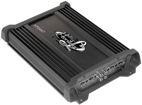LANZAR HTG447 2000W 4 Channel Car Digital Amplifier Power Amp A/B Stereo MOSFET