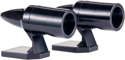 Black Air Powered Ultrasonic Anti Game Animal Car Device Deer Boar Self Adhesive