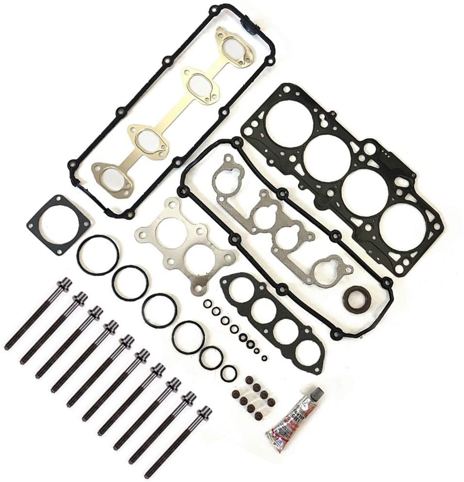 SCITOO Head Gasket Set with Bolts Replacement for Volkswagen Jetta 4-Door Wagon 2.0L GL