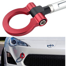 DEWHEL JDM Racing Aluminum Tow Hook Front for Scion FR-S Subaru BRZ Impreza WRX Sti Toyota 86 (Black)