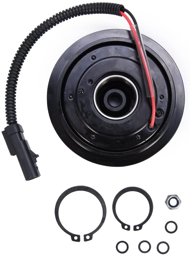 Younar A/C AC Compressor Clutch Assembly Repair Kit for 1994 1995 1996 1997 1998 1999 2000 2001 2002 Dodge Dakota 15-21004 15-21111 55055340 5505554