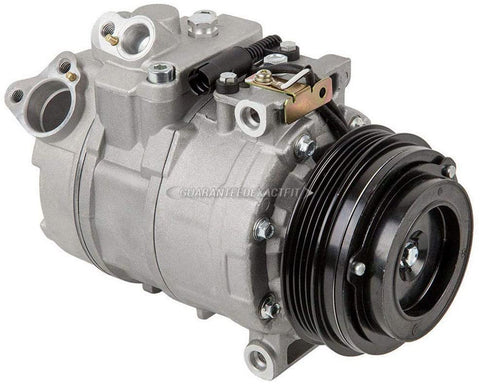 AC Compressor & A/C Clutch For BMW X5 3.0L 6-Cyl 2003 2004 2005 2006 Replaces Calsonic CSV717 - BuyAutoParts 60-01977NA New