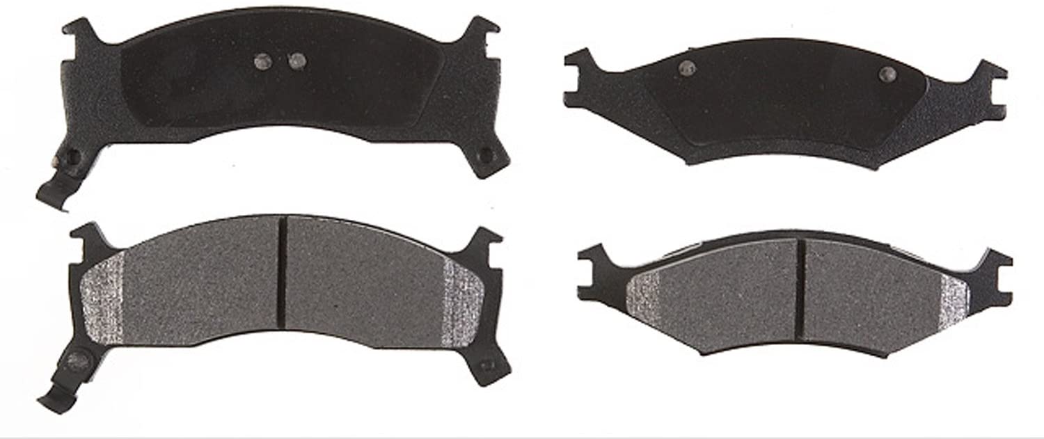 ACDelco 17D670M Professional Semi-Metallic Front Disc Brake Pad Set