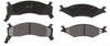 ACDelco 17D670M Professional Semi-Metallic Front Disc Brake Pad Set