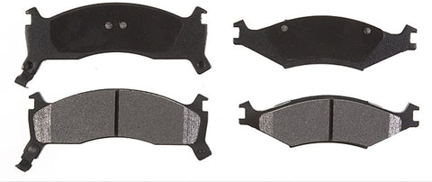 ACDelco 17D670M Professional Semi-Metallic Front Disc Brake Pad Set