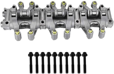 Rocker Arm Assembly Exhaust Valve Rocker Arm Shaft Lifter Assembly Set Fits for 2005-2010 Dodge Charger Challenger 3.5L 4.0L Engine Replaces 4892293AC