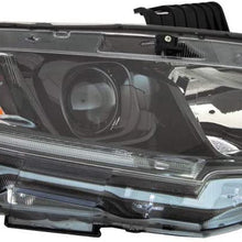 For Honda Civic Sedan Headlight Assembly 2019–2020 Passenger Side 1.5L Turbo/2.0L Engine Halogen Type US/Japan Built Black Bezel (CAPA) For HO2503192 | 33100-TBA-A31