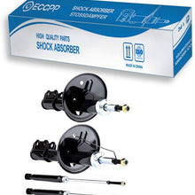 Shocks and Struts,ECCPP Front Rear Shock Absorbers Strut Kits Compatible with 2004 2005 2006 Toyota Sienna 334430 334431 344308 72236 72237 37284