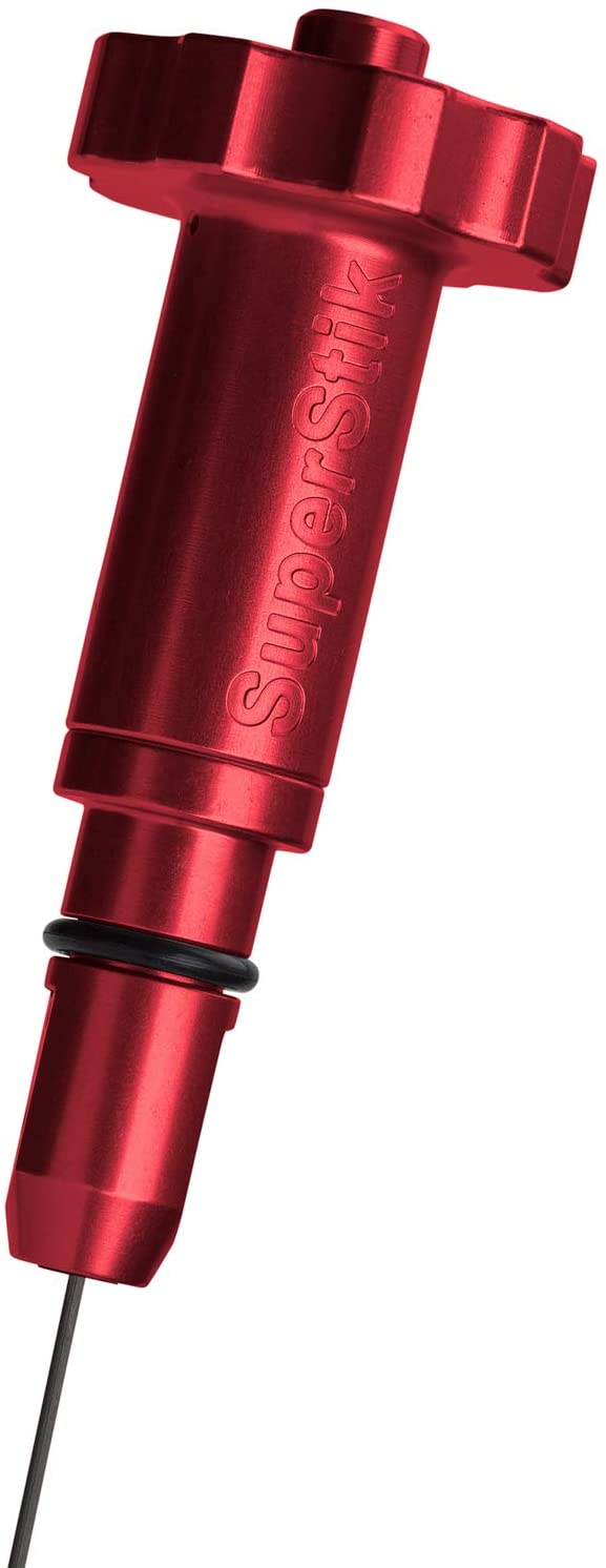 SuperStik Precision Oil Dipstick Red Compatible with Subaru 2006-2014 WRX / 2006+ STI