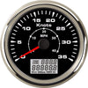 XinQuan Wang GPS Speedometers 0-35knots 85mm Speed Odometers 0-40MPH LCD Display Trip/COD ODO for Boat Vessel Auto Gauge (Color : WW, Size : Free)