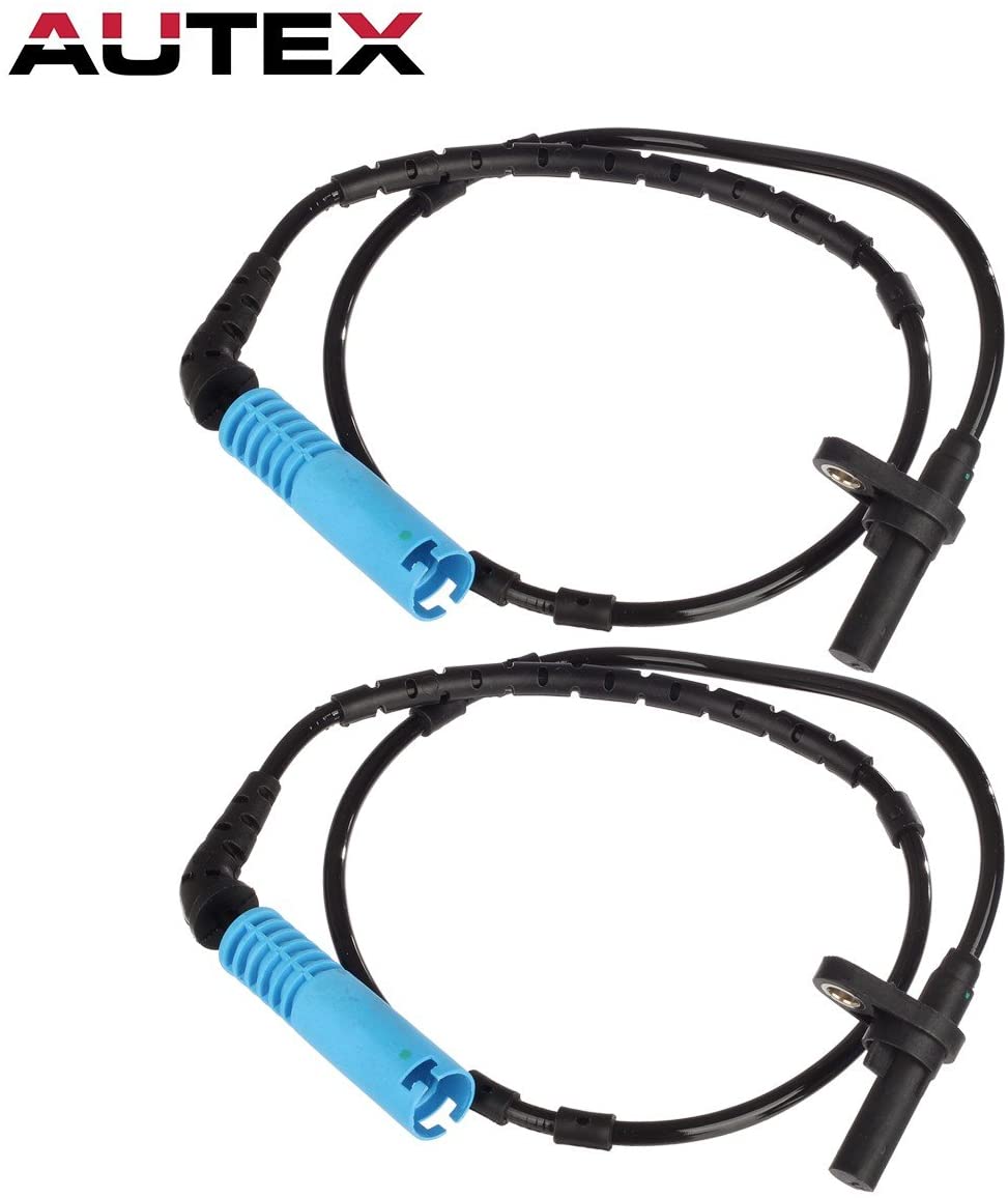 AUTEX 2pcs ABS Wheel Speed Sensor Rear Left & Right ALS441