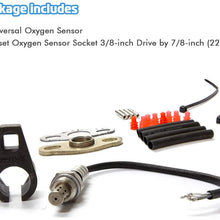 Oxygen Sensor 234-4209 Upstream or Downstream with 3/8 Inch Drive by 7/8 Inch offset Oxygen Sensor Socket for Toyota Camry 4Runner RAV4 Corolla Lexus ES300 ES30H NX200T NX300H Pontiac Vibe Replacement