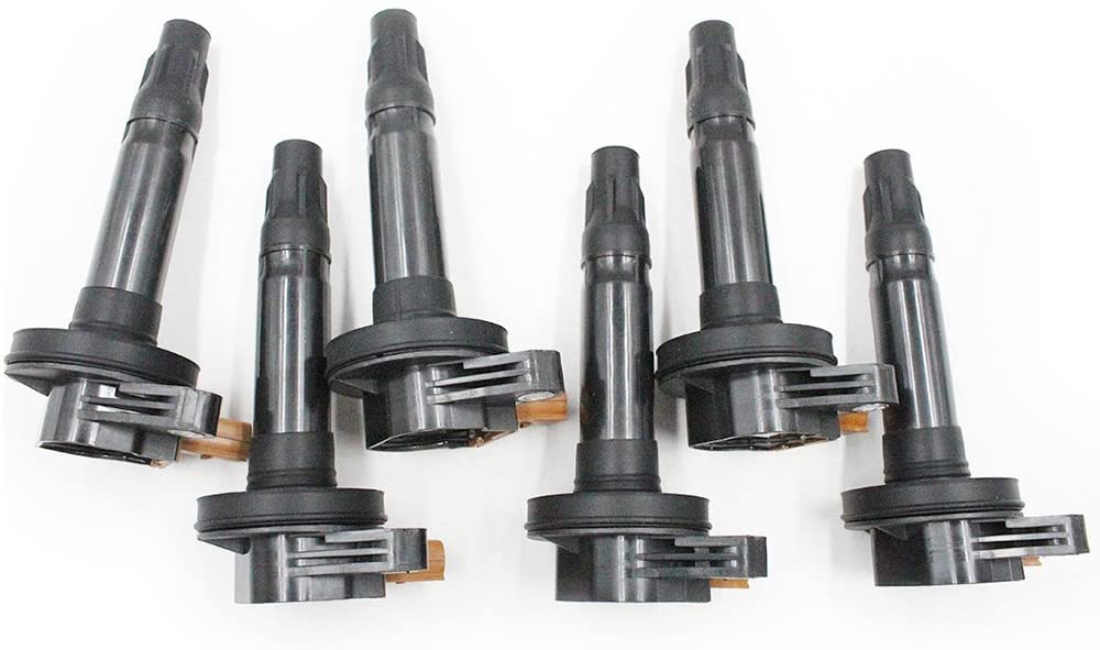 Koauto Compatible with 6X Turbo Ignition Coils For 11-17 Ecoboost Flex F150 Taurus Mks Mkt Ford