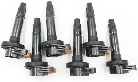 Koauto Compatible with 6X Turbo Ignition Coils For 11-17 Ecoboost Flex F150 Taurus Mks Mkt Ford